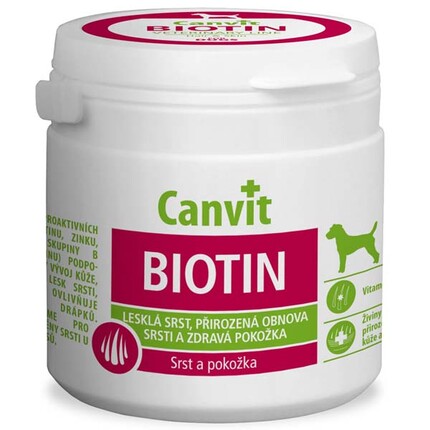 Витамины для собак Canvit Biotin