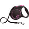 Поводок-рулетка Flexi Black Design M, 5 м, лента